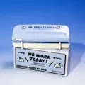 KW-trio verstelbare 6-gats en 9-gats 4mm papierperforator voor binder notitieboek - Blauw