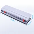 KW-triO 12-Hole Mushroom Puncher for Loose-Leaf Notebooks, Gray Office Binding Tool 320mm - Gray