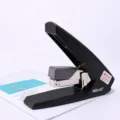 Zware platte clinch nietmachine 5024 kantoor school bindt tot 60 vellen papier - Model 5024 / 60 Kaarten / Zwart en Grijs