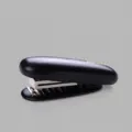 Portable mini stapler office stationery binding tool compact black design 87mm handheld device - Black