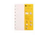 A5 paddestoel gat notitieboek navulling ruitjes 50 vel 100g dik losbladig papier - Ruitjes 50 Vellen / A5