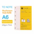KW-trio A6 Paddenstoel Gat Losbladige Notitieboek Navullingen Gelinieerd 50 Vel 100g Kantoor - Gelinieerd 50 Vellen / A6