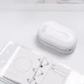 Mini 3-hole binder puncher with 28mm spacing, portable white punch for diy notebooks. - White