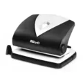 KW-triO 2-gats papierperforator zwart wit kantoor papierwaren tool voor documenten - 91R8 / Zwart