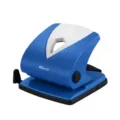 Blue and white 2-hole office paper puncher heavy duty manual hole puncher tool for document binding - 96R8 / Blue