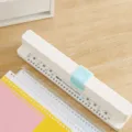 Manual 30-hole punch for loose leaf binder, DIY paper punching tool, white office stationery. - 30-Hole Round Hole Puncher (Lightweight)