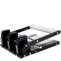 Heavy-duty 3-hole puncher 150 sheets capacity, black metal office paper punch tool model 931C - 931C [3-Hole Adjustable Pitch]