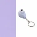 Mini draagbare DIY papierpons met sleutelhanger, esdoornblad patroon, compact voor handwerk. - Esdoornblad