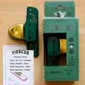KW-trio x Benstore PIERCER mini hole puncher, retro dark green, 4mm diameter, 1pc. - Dark Green