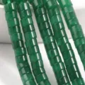 Green jade crystal disc beads 2x4mm loose beads for diy bracelet jewelry making accessories - Green