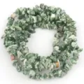 Cuentas de piedra natural verde irregulares sueltas para hacer joyas de pulsera DIY 1pc - 17