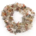 Cuentas de piedra natural ágata irregular semielaboradas para hacer joyas DIY - 26