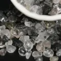 Natural tumbled crystal chip stones for DIY jewelry making, beading, and craft projects. - 5-8mm / 4