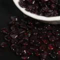 Natural garnet crystal chips irregular raw stones DIY jewelry making bracelets beads - 5-8mm / 11