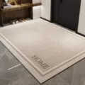 Alfombrilla de entrada antideslizante para pasillo, alfombra de salón resistente y fácil de limpiar. - 40x60cm (Pelo Bucle) / Suzuki Yoshizawa