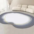Tappeto irregolare ispessito stile cashmere soggiorno camera da letto elegante tappetino - Tengsu