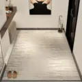 Alfombra de entrada moderna antideslizante para pasillo elegante resistente a la suciedad - 40x60cm (Terciopelo de cristal) / Patrón Diali