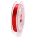0.5mm 10m mini cordon elastico rojo para cuentas bobina transparente fabricacion de joyas - Rojo