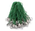 Cordon de téléphone portable vert accessoire DIY avec tube métallique pour petites poupées. - Vert