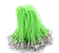 Neon Green Phone Lanyard DIY Metal Tube Hanging Cord Accessories for Toys Jewelry - Fluorescent Green