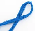 Cordón elástico azul para hacer joyas, hilo estirable para pulseras y manualidades. - Azul