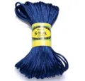 Dark blue size 5 Chinese knot cord for DIY handmade weaving and crafting projects - Dark Blue