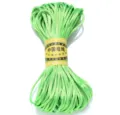 Green Chinese knot cord 2.5mm 20m colorful nylon thread DIY handmade braided bracelet supply - Green