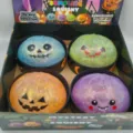 Large 15cm Halloween Mystery Dumpling Squishy Gel Stress Relief Toy Display Box Set for Kids - 15cm Halloween Pectin Bun Squishy / 1 Piece