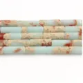 Detailed view of 4x13mm cylindrical imperial jasper gemstone loose beads for DIY bracelet making. - 34