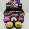 Halloween Geist und Kürbis Mystery Box Squeeze Spielzeug Set zum Stressabbau - Geschenkset / 12er Set / Halloween Explosive Perlen Brötchen