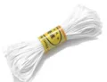 White Chinese knot weaving cord 1.5mm diameter craft string for DIY handmade bracelets - 1.5mm 18m per Bundle / White