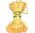 Yellow 5# Chinese knot cord 2.5mm DIY handmade braided string bracelet craft material - Yellow