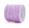 Cordino in Nylon Viola Chiaro 0.8mm Filo per Perline per la Creazione di Gioielli Bobina - 0,8 mm 45 m / Viola Chiaro