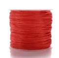 Rode Chinese knoopkoord jadedraad spoel voor DIY handgemaakte sieraden armband knutselen - Rood