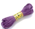 Purple Chinese knot cord 1.5mm nylon thread for DIY handmade jewelry crafting bracelets. - 1.5mm 18m per Bundle / Purple