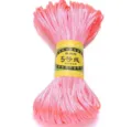 Pink nylon cord 5mm Chinese knot string DIY handmade weaving thread for bracelets jewelry making - Pink
