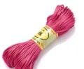 DIY Korean 7# nylon cord 1.5mm Chinese knot weaving bracelet crafting string pink - 1.5mm 18m per Bundle / Rose Red