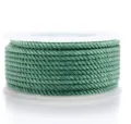Green nylon cord spool for DIY handmade necklace bracelet crafting 1.5-3mm thickness - 1.5mm 23m / Light Green