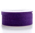 Purple Milan cord DIY handmade braided necklace rope phone lanyard craft material 1 roll - 1.5mm 23m / Purple
