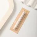 Portable pen-shaped scissors mini creative folding safety scissors for students DIY crafting - Coffee