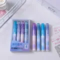 Gradient aesthetic highlighters set, 4 colors cute pens for note-taking and daily journaling. - Stroll Milky Way - 4 Pcs