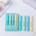 Morandi aesthetic highlighters set pastel color pens cute stationery for school journaling - All Things Renewed / Green