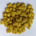 Gold Strass Herz Perlen DIY Schmuck Pave Ton Anhänger 12x14mm Basteln Zubehörteile - 12*15mm / Zitronengelb