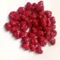 12x14mm Medio Agujero Diamante Corazón Cuentas Arcilla Pavimentada Bola DIY Joyería Accesorios - 12*15mm / Rojo