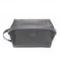 Γκρίζα υφασμάτινη τσάντα ταξιδιού για εσώρουχα και καλλυντικά, φορητή και πρακτική - Γκρι