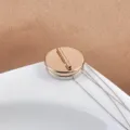 Sterke magnetische brocheconverter in roségoud voor kledingvriendelijke sieraden. - Goud