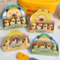Schattige capybara gum set, esthetische cartoon schrijfwaren voor kinderen en scholieren leuk gebruik. - Capybara vorm / Willekeurig 1 Doos
