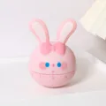 Minuteur de cuisine mécanique lapin dessin animé mignon rose pour gestion du temps d'étude - Lapin / Rose