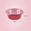 Bassin de Lavage en Plastique Magenta Moyen Ménage Linge Légume Visage Stockage 26cm - M / Fuchsia