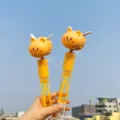 Joli bâton à bulles abeille de dessin animé pour enfants, jouet d'extérieur amusant pour les. - 1 petit ours volant (Petite taille)